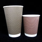 ロゴによって紙コップのさざ波のペーパー コーヒー カップの再生利用できるFlexoの印刷される使い捨て可能な印刷