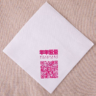 25x25cmの紙のテーブル ナプキンの習慣は100%のタケ繊維を印刷しました