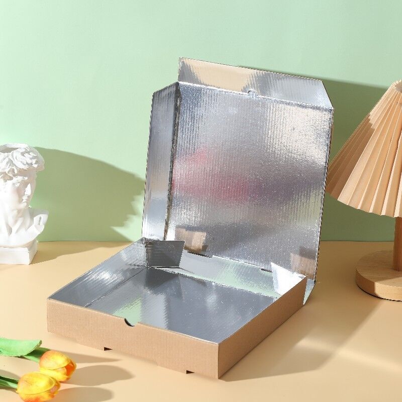 ピザボックス 7,8,9,10,12インチ 消耗品 クラフト・ピザパッケージングボックス アルミニウム・フォイル・ピザ テイクアウトコンテナ