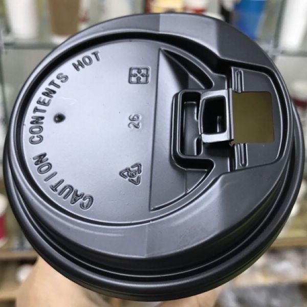 使い捨て可能なプラスチック コップのふた80mm 90mm Ps任意色のEco友好的なSgs