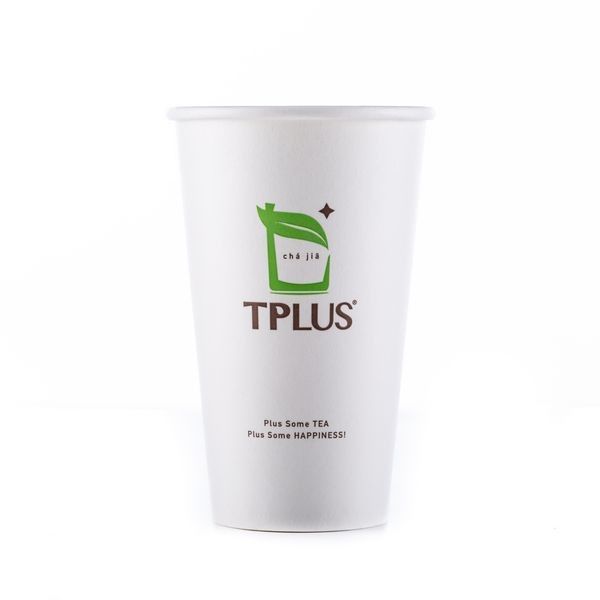 単一の壁のロゴの飲料Ps PPのふたが付いている使い捨て可能な紙コップ12ozの熱い飲み物