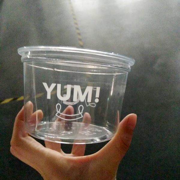 ふたのCustomziedのサイズ8oz 12oz 16oz 24ozのサラダ使い捨て可能な食品容器をかわいがって下さい