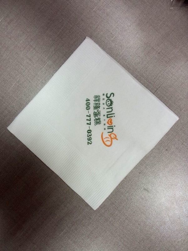 Bobaの茶店のテーブル ナプキンのティッシュ、フル カラー ティッシュの夕食ナプキンのバージンのパルプ