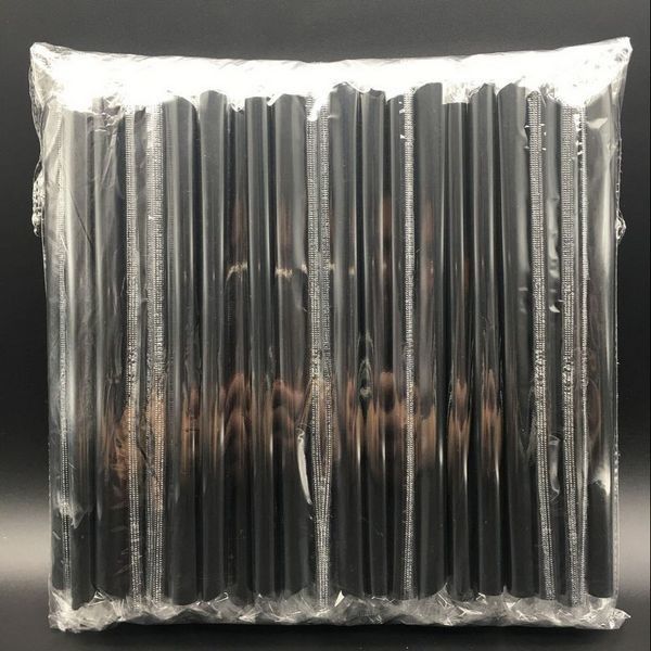 Bobaの店のための0.6*23cmの多彩なプラスチック ストロー